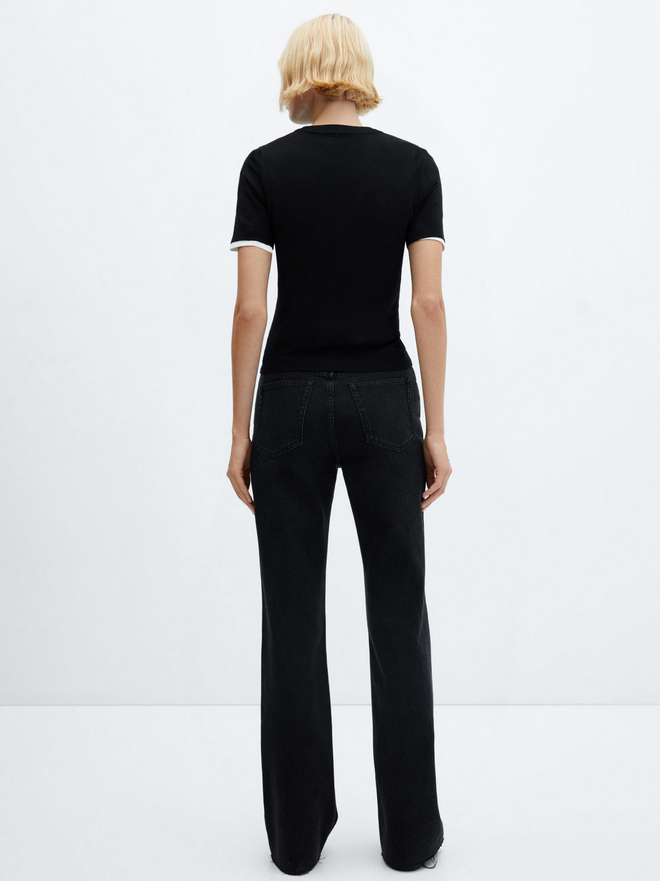 Широкие джинсы MANGO Danila модель 57005976_TN Фото