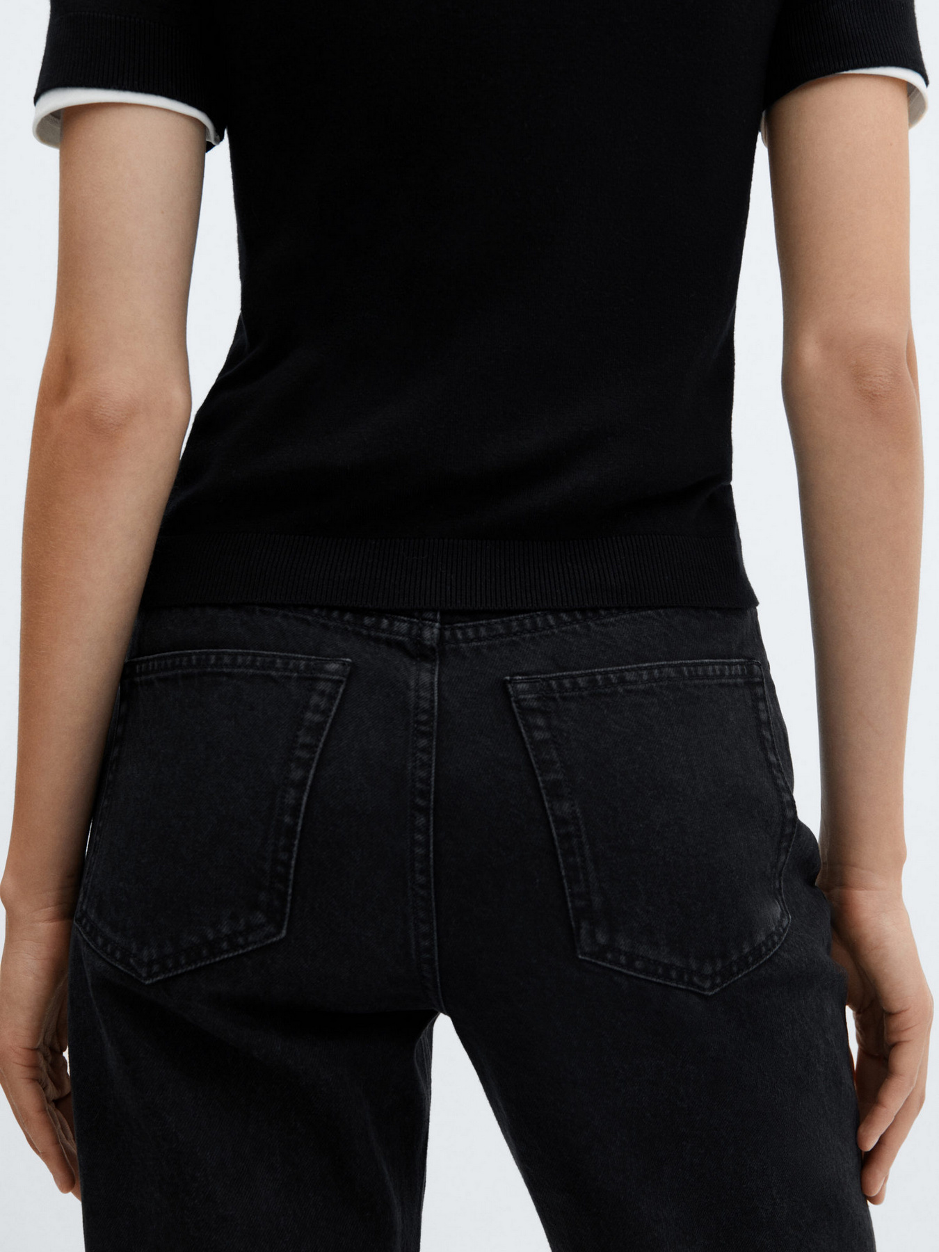 Широкие джинсы MANGO Danila модель 57005976_TN Фото