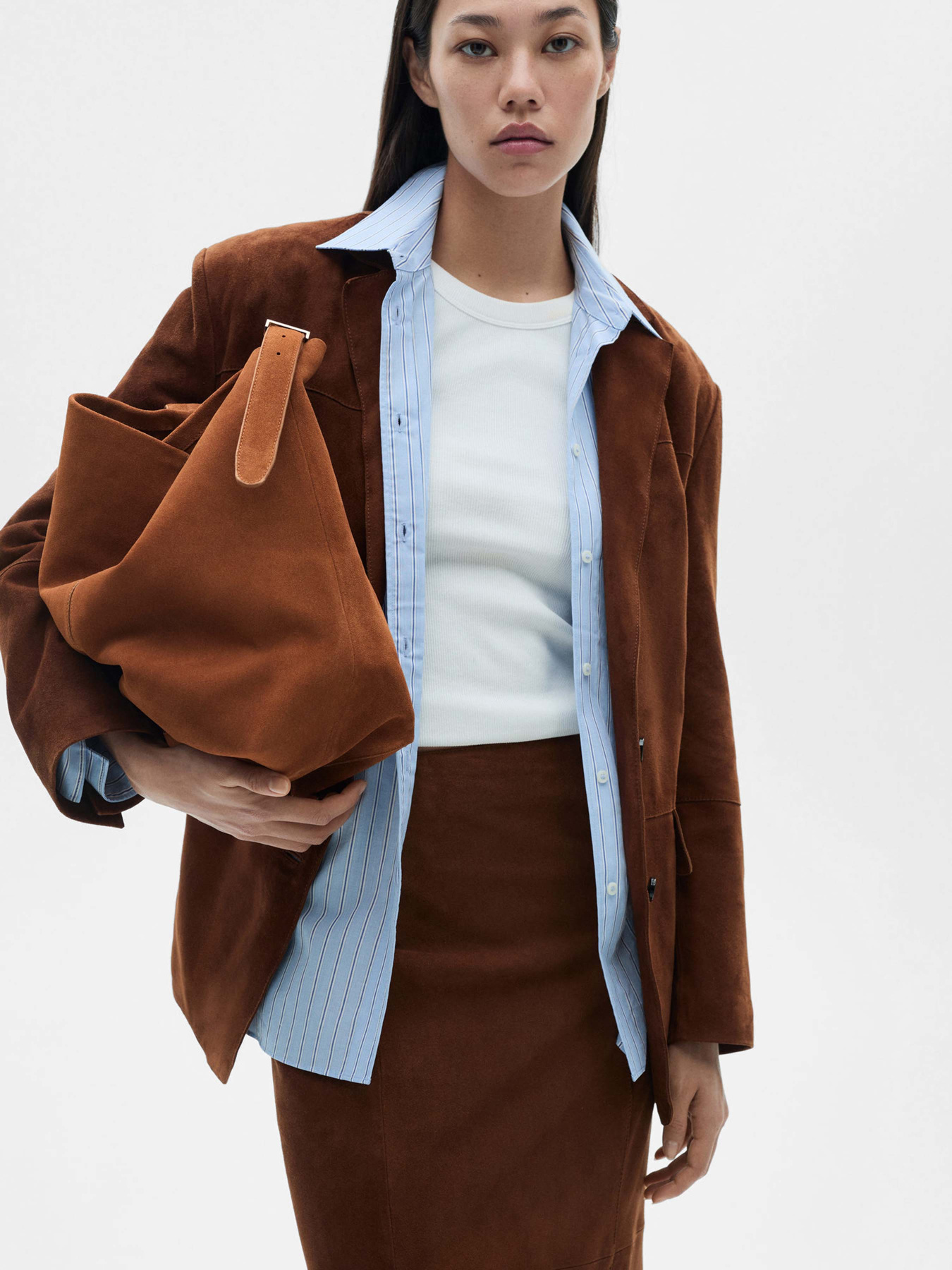 Шоппер MANGO модель 77014022_CU Фото