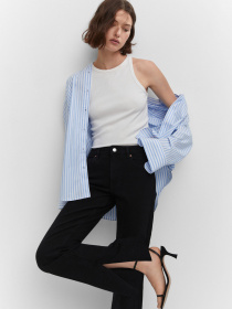 Прямі джинси MANGO Elle модель 57087719_TN Фото