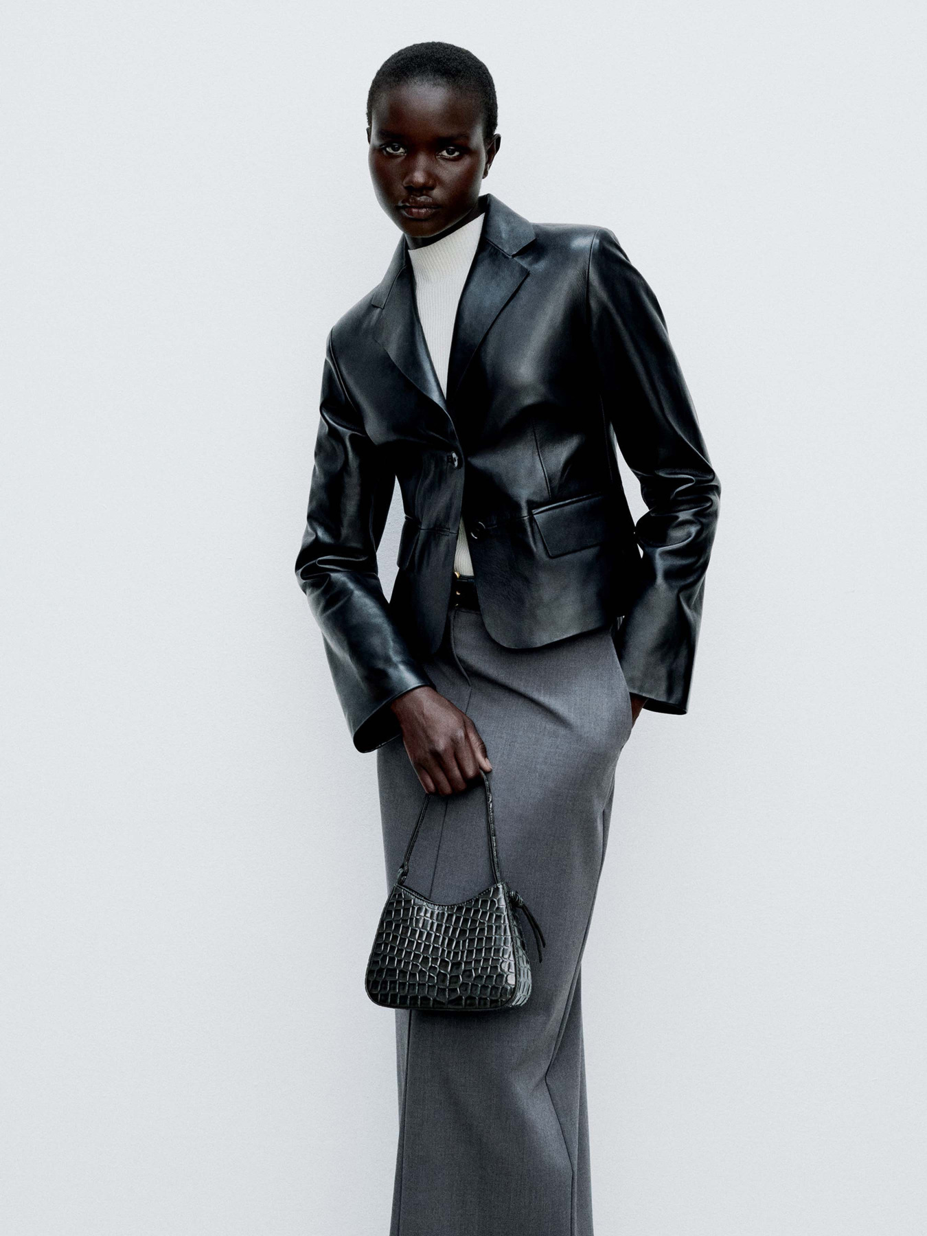 Хобо MANGO модель 77047675_92 Фото