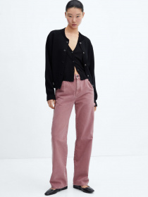 Широкі джинси MANGO Jaione модель 57045970_68 Фото