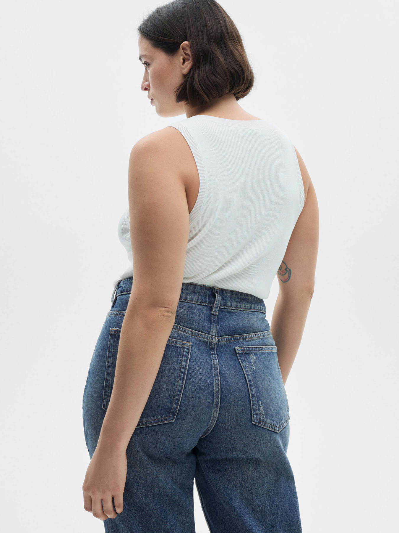 Прямые джинсы MANGO модель 77004034_TO Фото