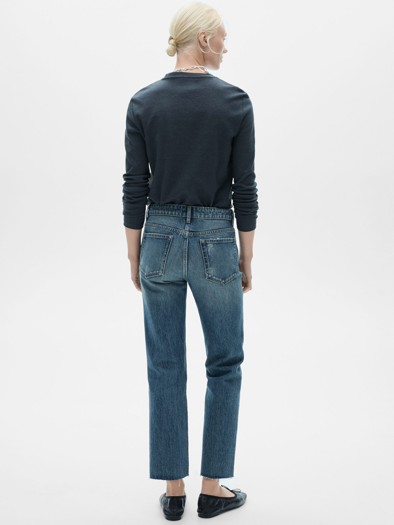 Прямые джинсы MANGO модель 77004034_TO Фото