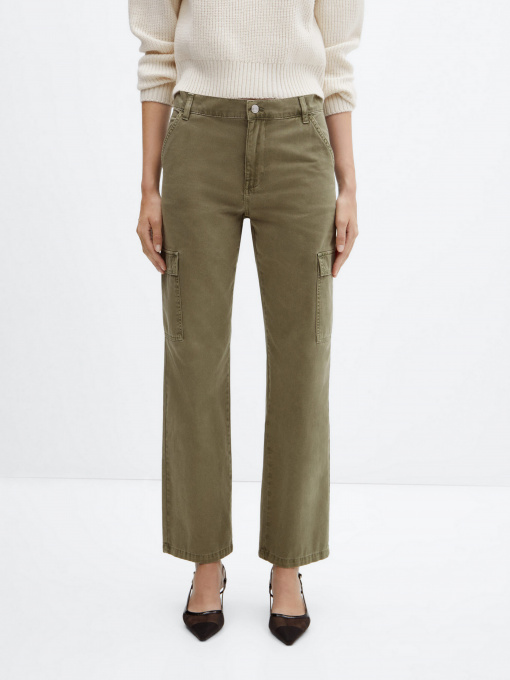 Прямі джинси MANGO Newcargo Модель 57045801_37 Фото