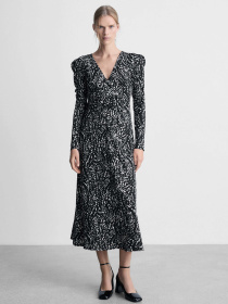 Сукня міді MANGO модель 77047719_99 Фото