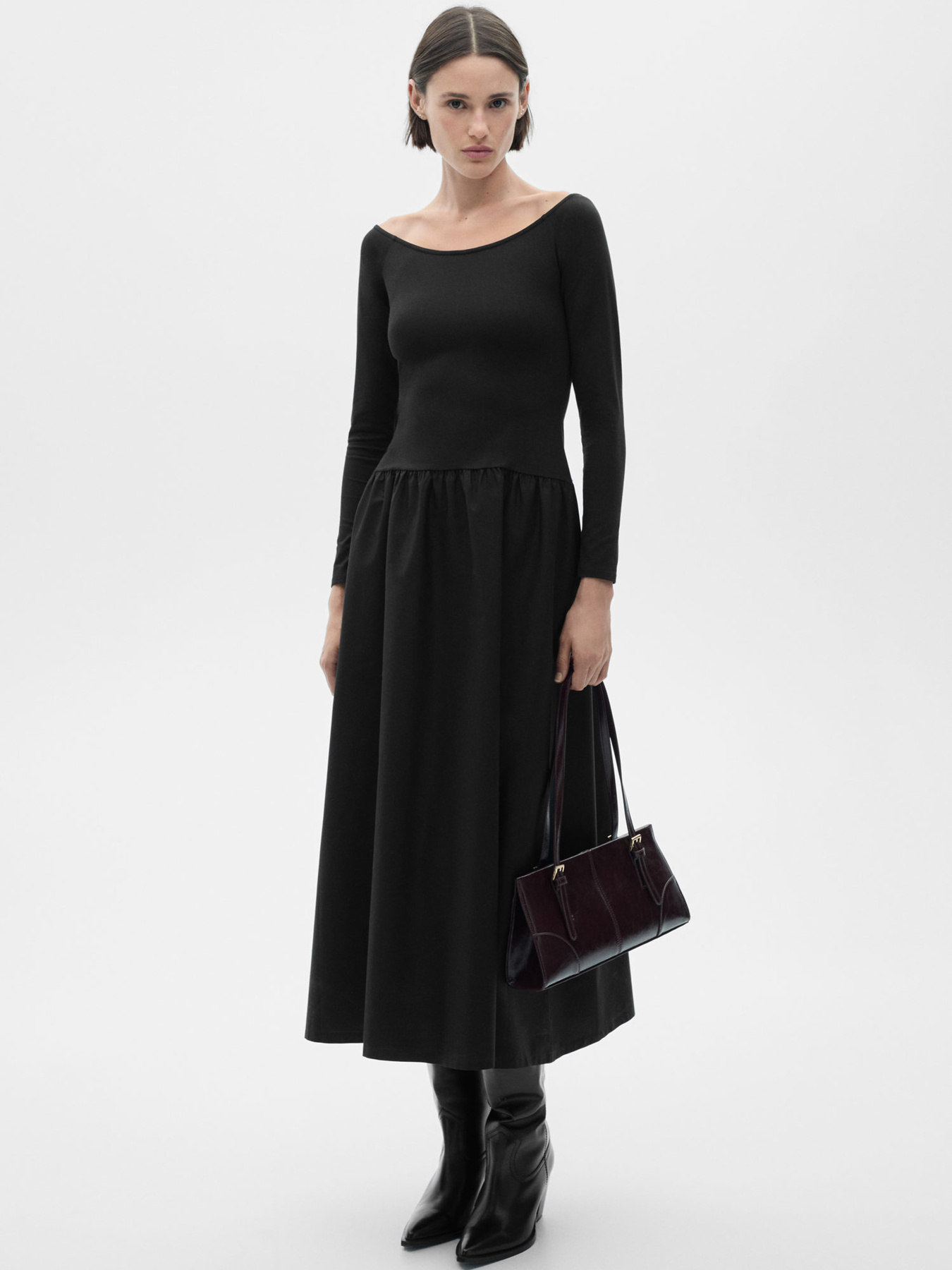 Платье миди MANGO модель 77067718_99 Фото