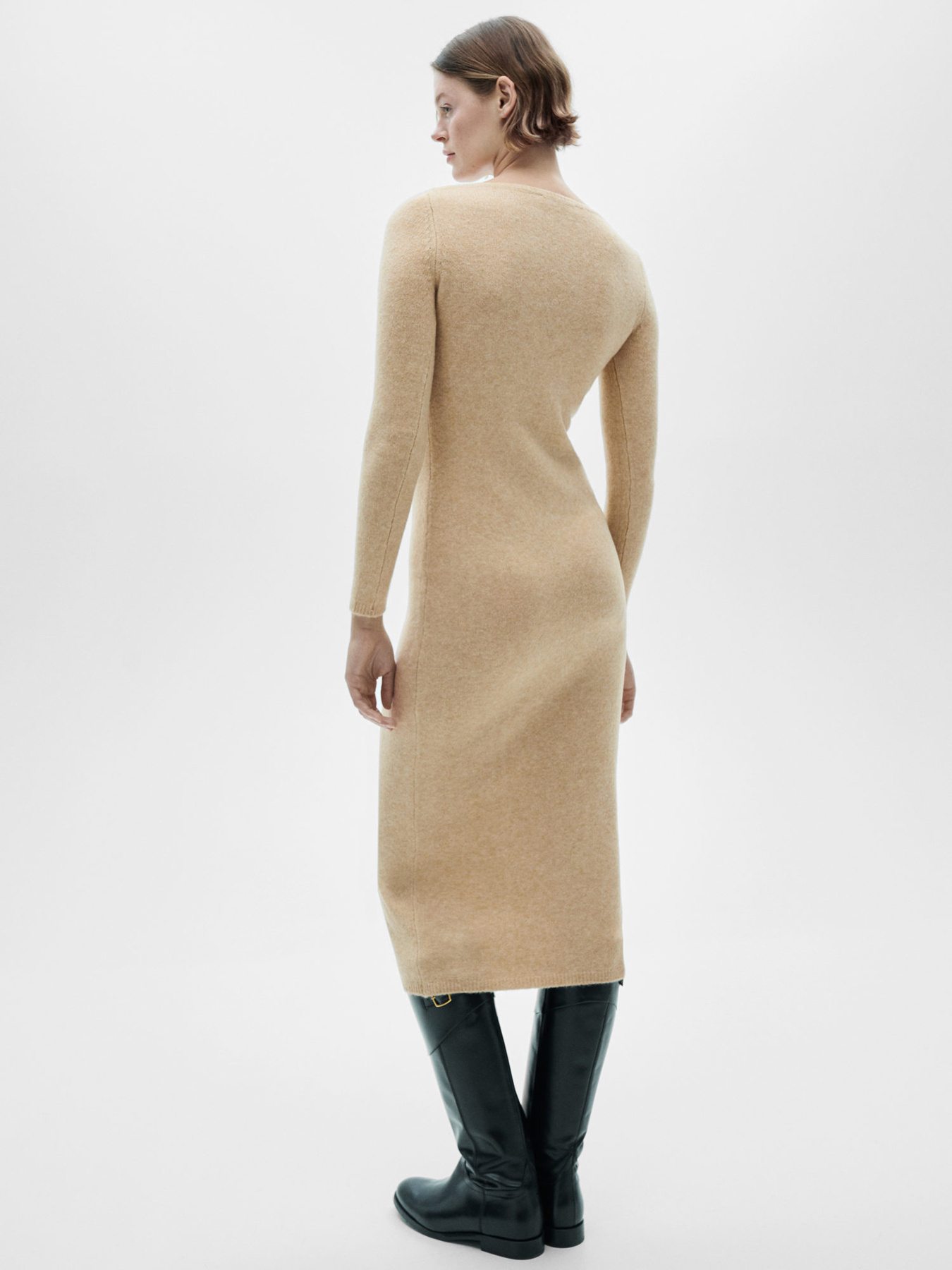 Платье миди MANGO модель 77097678_9 Фото