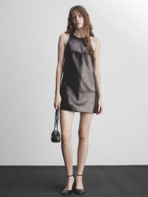 Платье мини MANGO модель 77076722_77 Фото