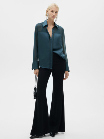 Рубашка повседневная MANGO модель 77069057_57 Фото