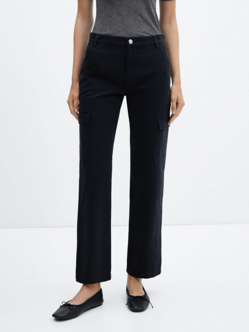 Прямые джинсы MANGO Newcargo модель 57075799_95 Фото