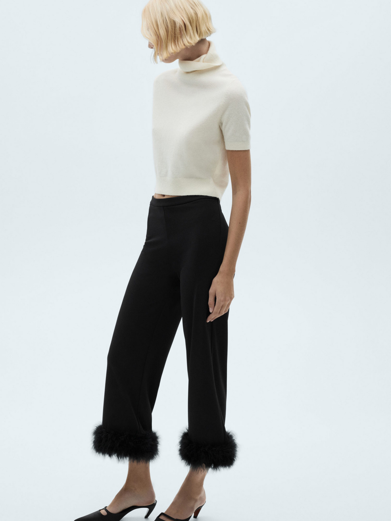 Повсякденні штани MANGO модель 77049063_99 Повсякденні штани MANGO модель 77049063_99 Фото