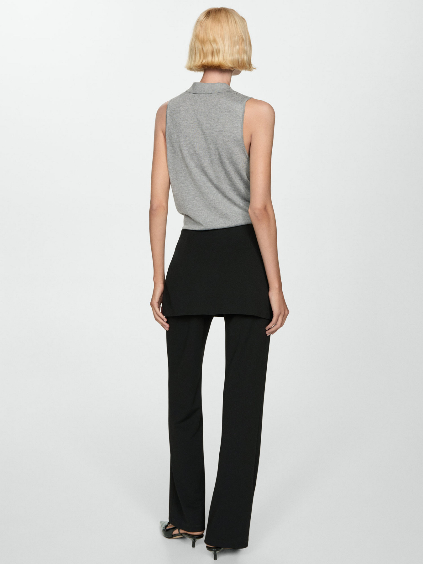 Брюки классические MANGO модель 77064032_99 Фото