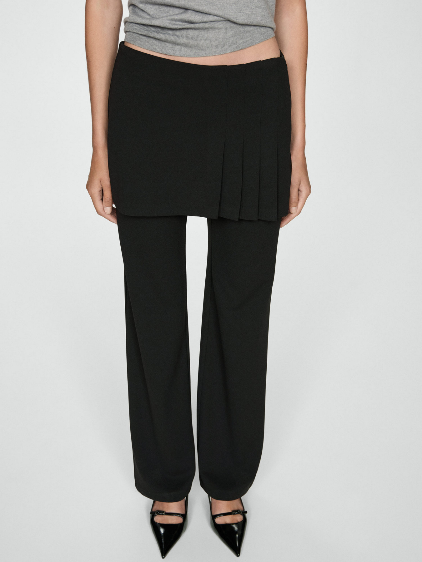 Брюки классические MANGO модель 77064032_99 Фото