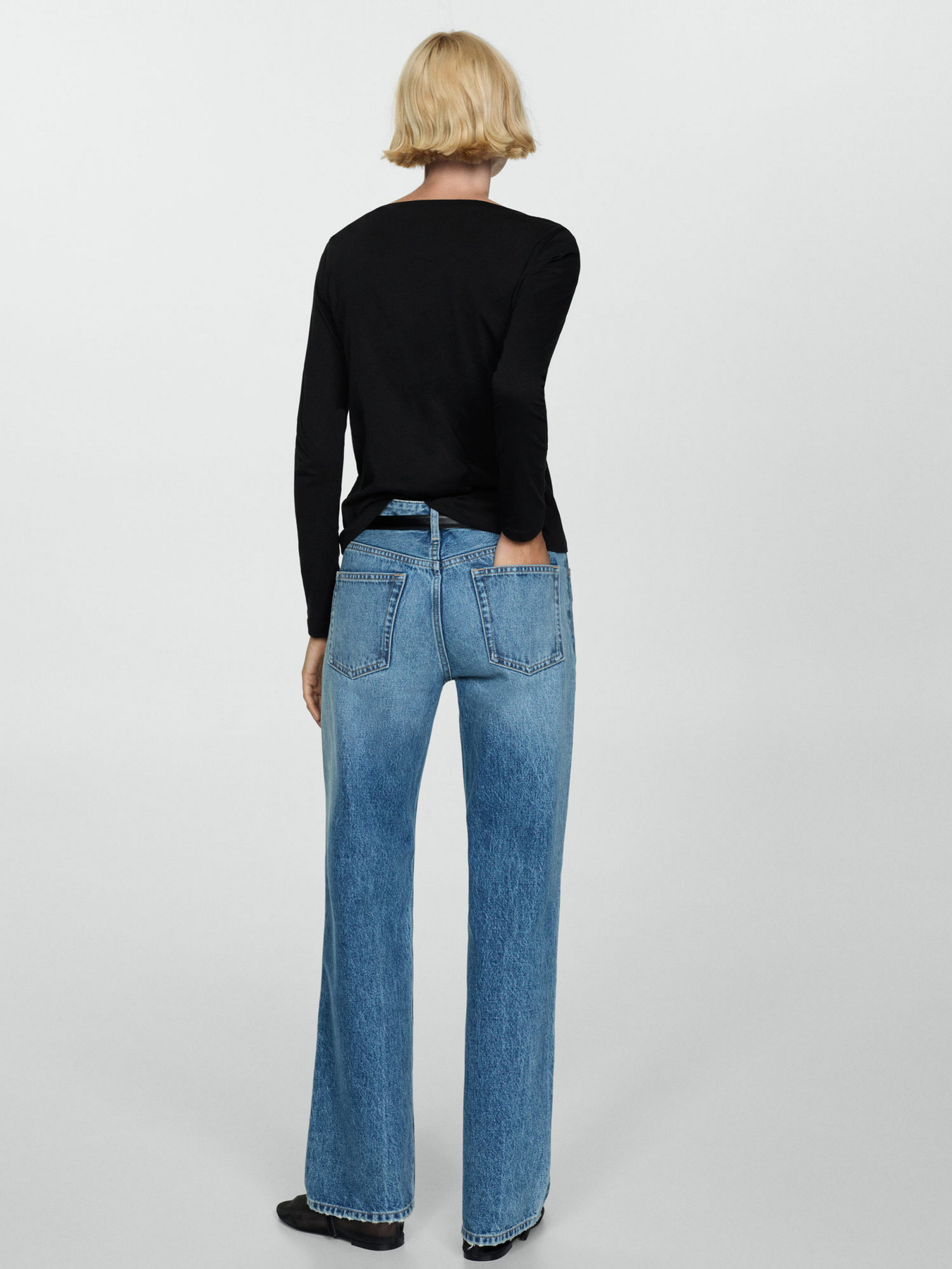 Лонгслів MANGO модель 77024761_99 Фото