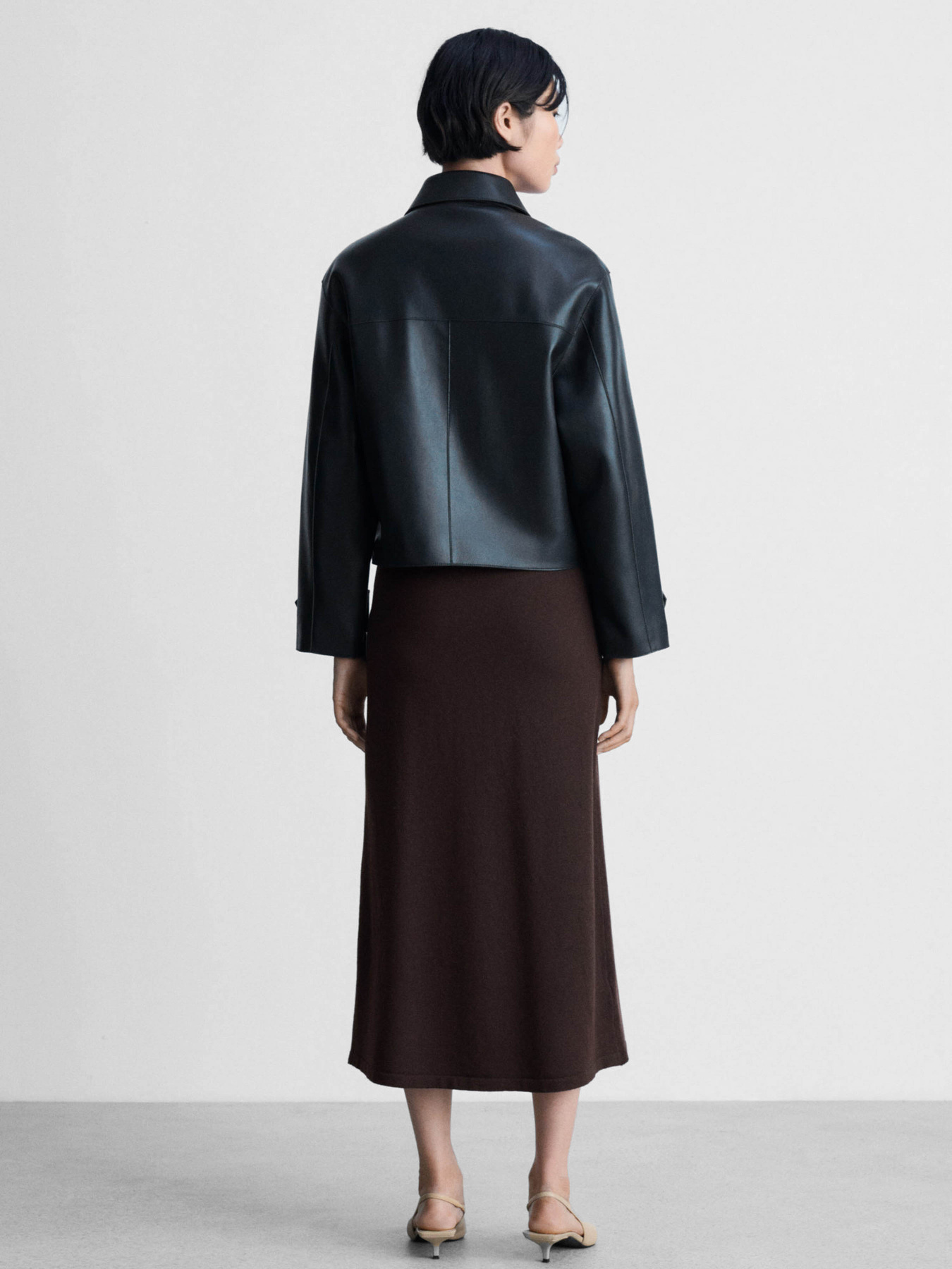 Спідниця міді MANGO модель 77077662_30 Фото