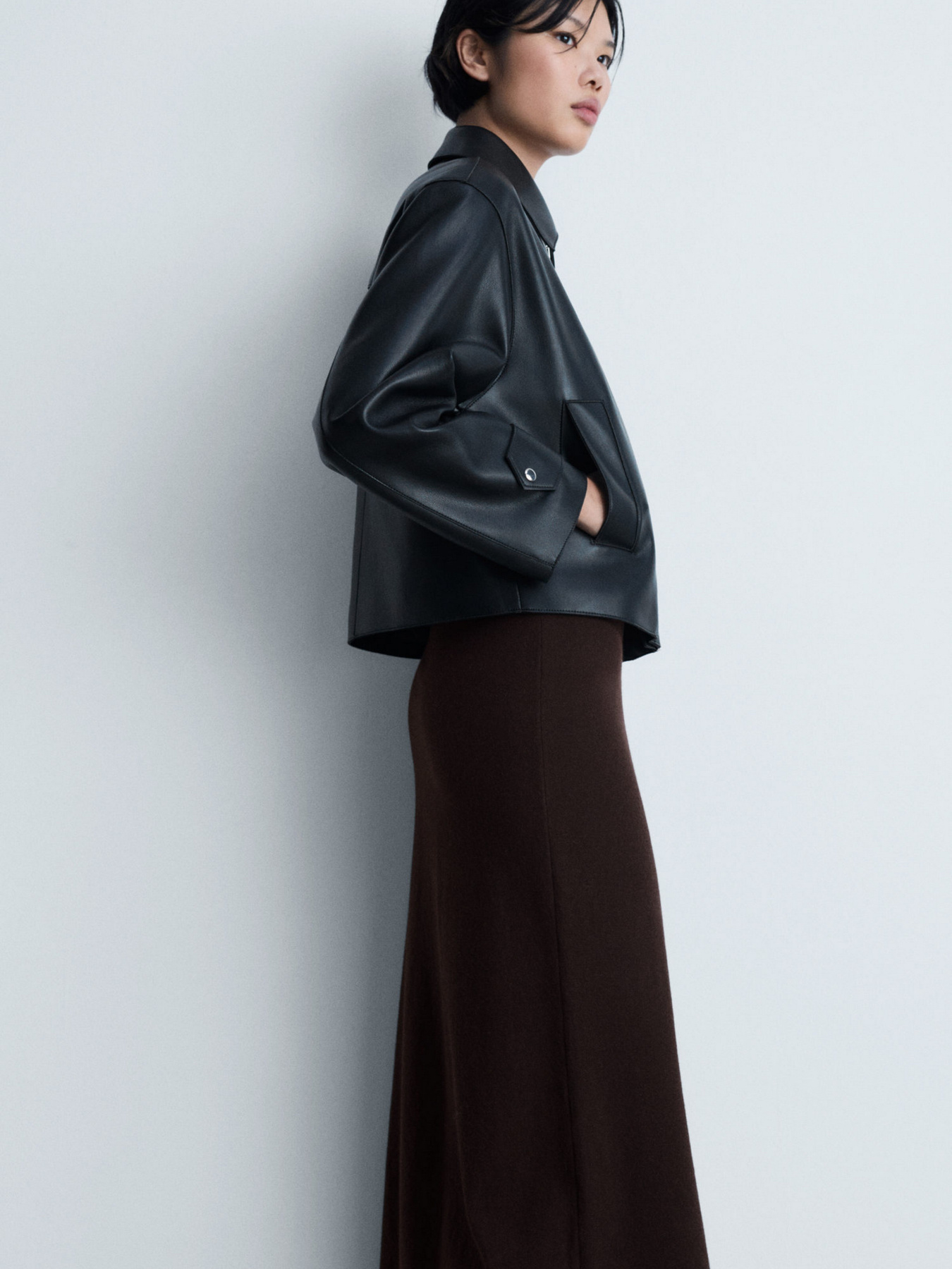 Спідниця міді MANGO модель 77077662_30 Фото