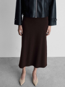 Юбка миди MANGO модель 77077662_30 Фото