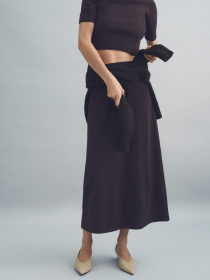 Юбка миди MANGO модель 77077662_30 Юбка миди MANGO модель 77077662_30 Фото