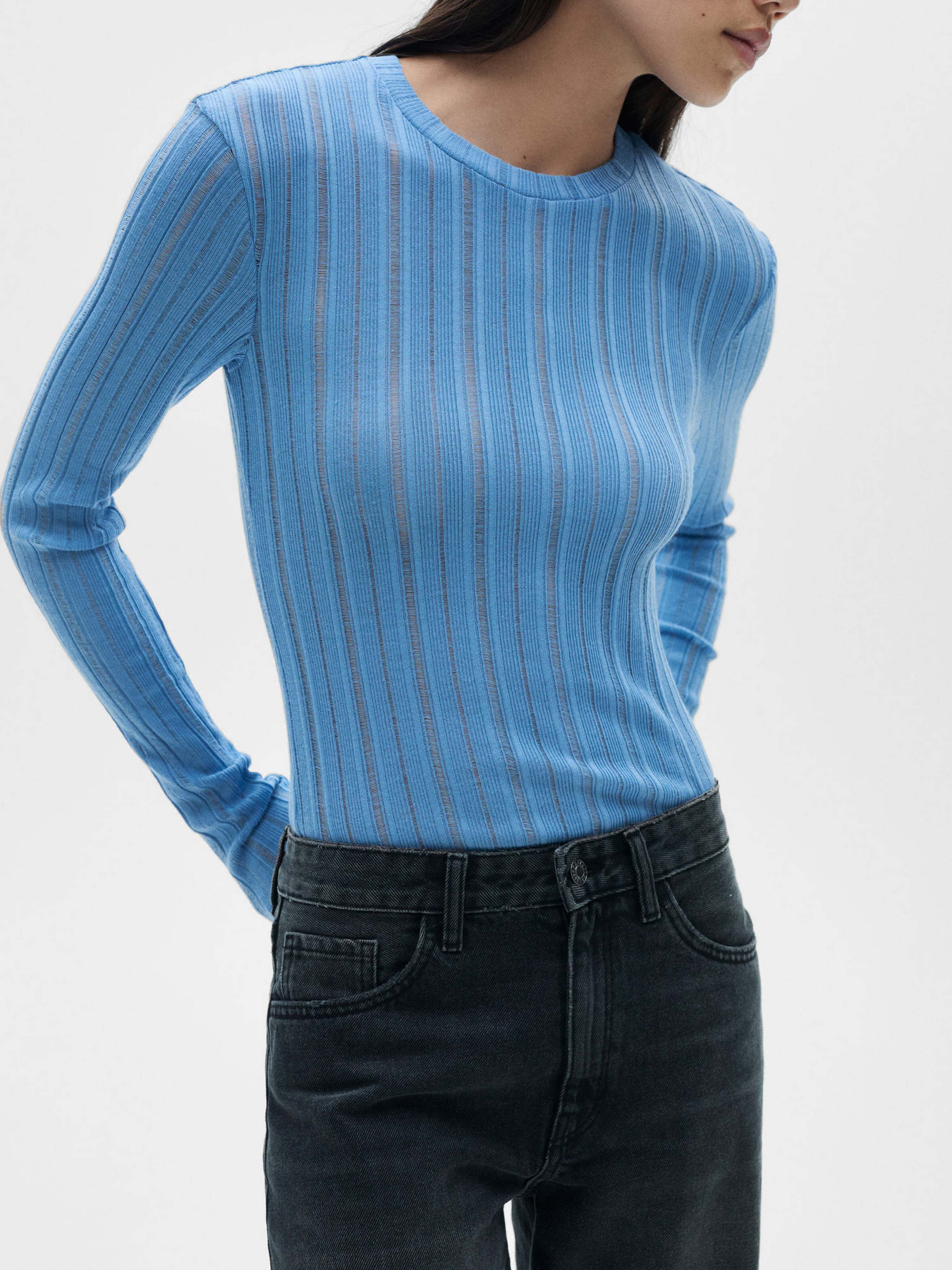 Лонгслів MANGO модель 77097715_50 Фото