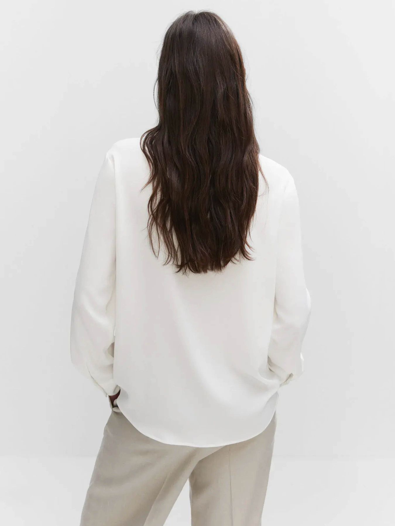 Блуза MANGO Basic модель 57029404_2 Фото