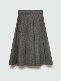 Спідниця міді MANGO модель 77027721_92 Фото