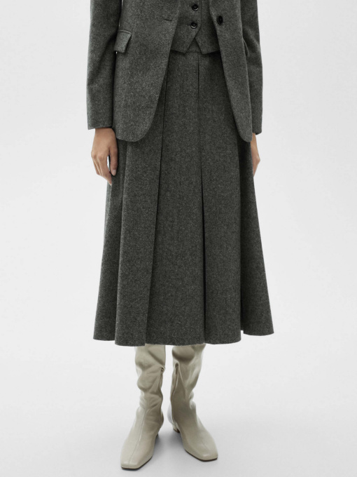 Спідниця міді MANGO модель 77027721_92 Фото