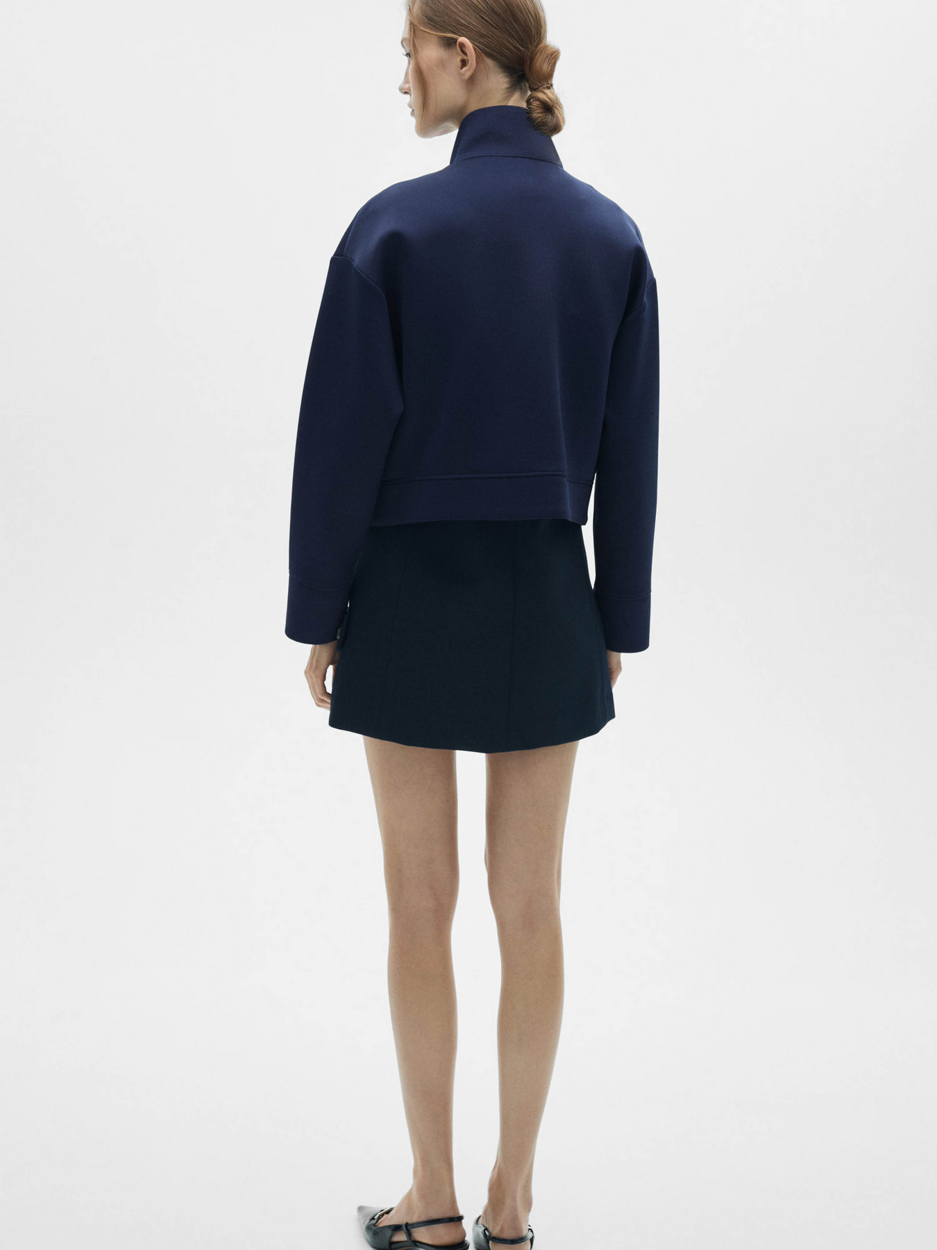 Бомбер MANGO модель 77046756_56 Фото