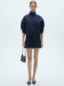 Бомбер MANGO модель 77046756_56 Фото