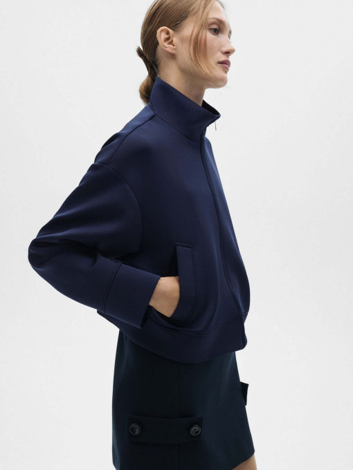 Бомбер MANGO модель 77046756_56 Фото