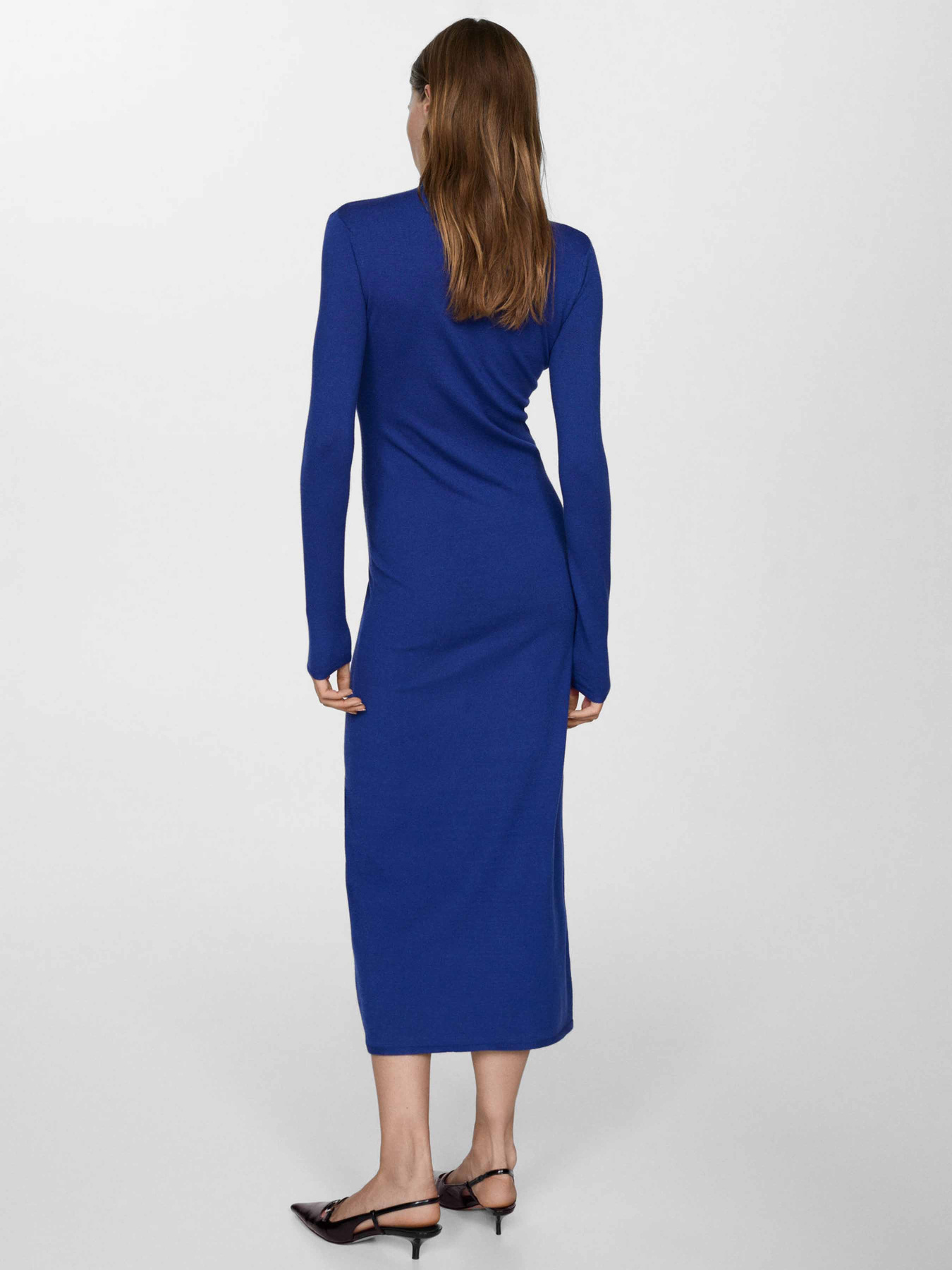 Платье миди MANGO модель 77026723_53 Фото