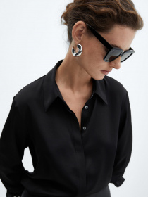 Блуза MANGO Ideale модель 57003777_99 Фото