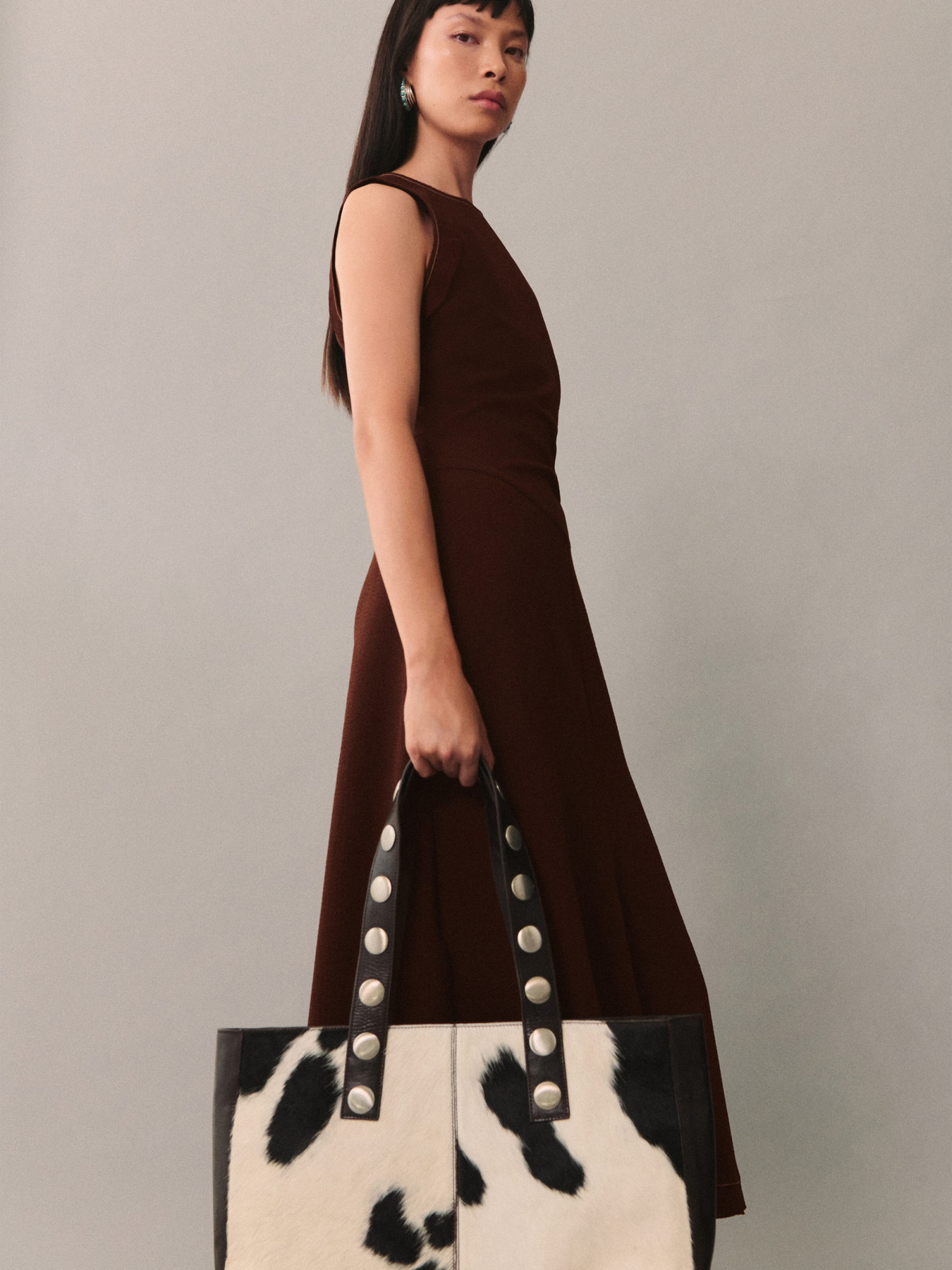 Платье миди MANGO модель 77035650_30 Фото