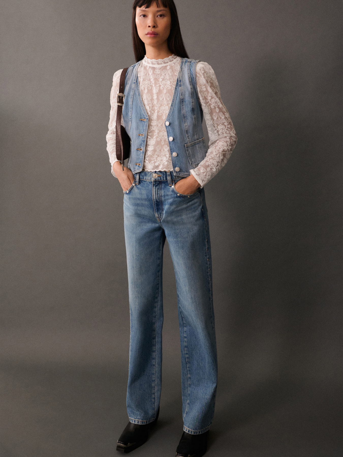 Блуза MANGO модель 77045652_2 Фото