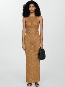 Платье макси MANGO модель 77060341_OR Фото