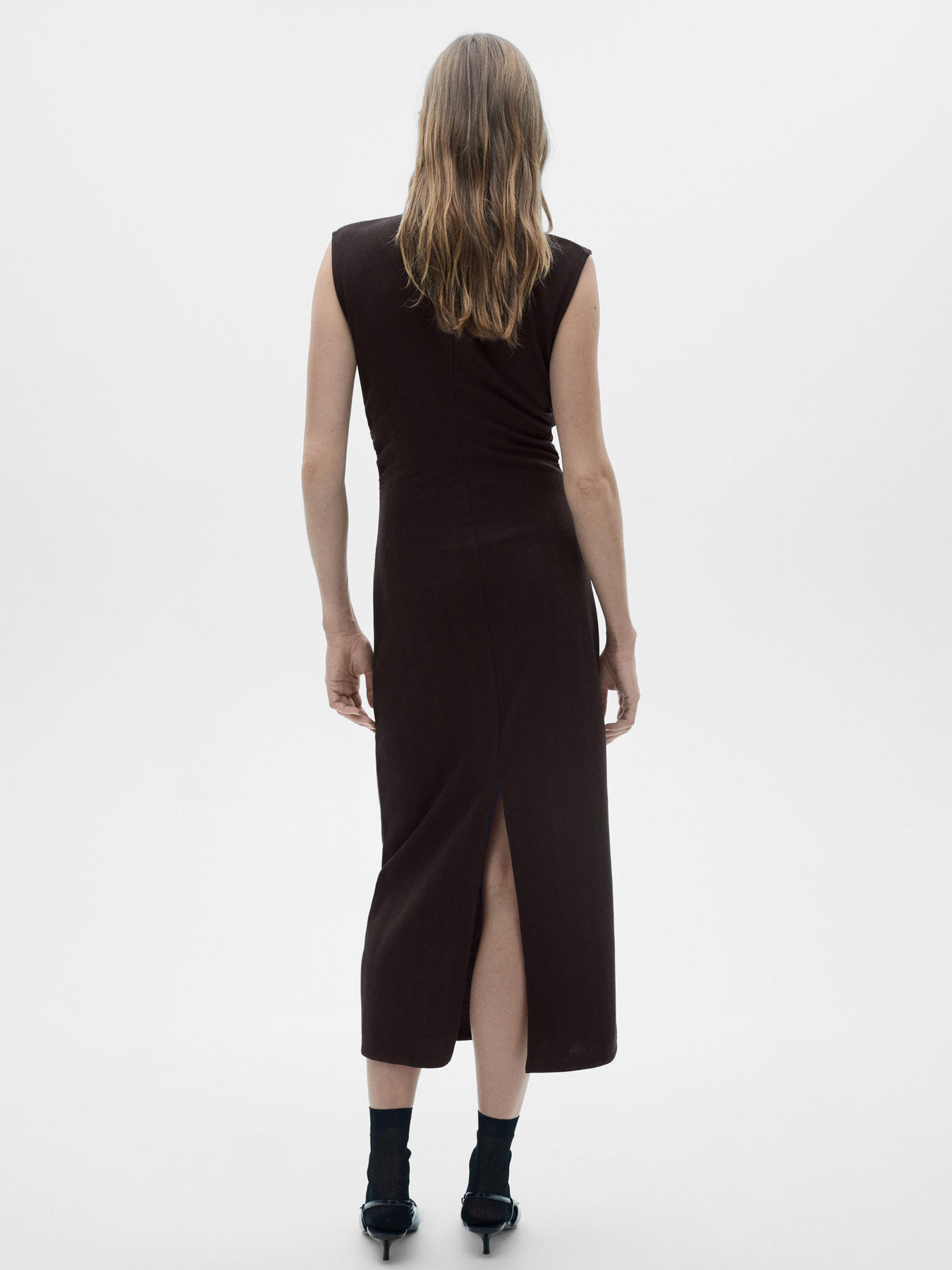 Платье миди MANGO модель 77065652_32 Фото