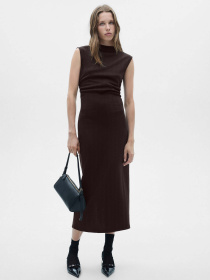 Платье миди MANGO модель 77065652_32 Фото