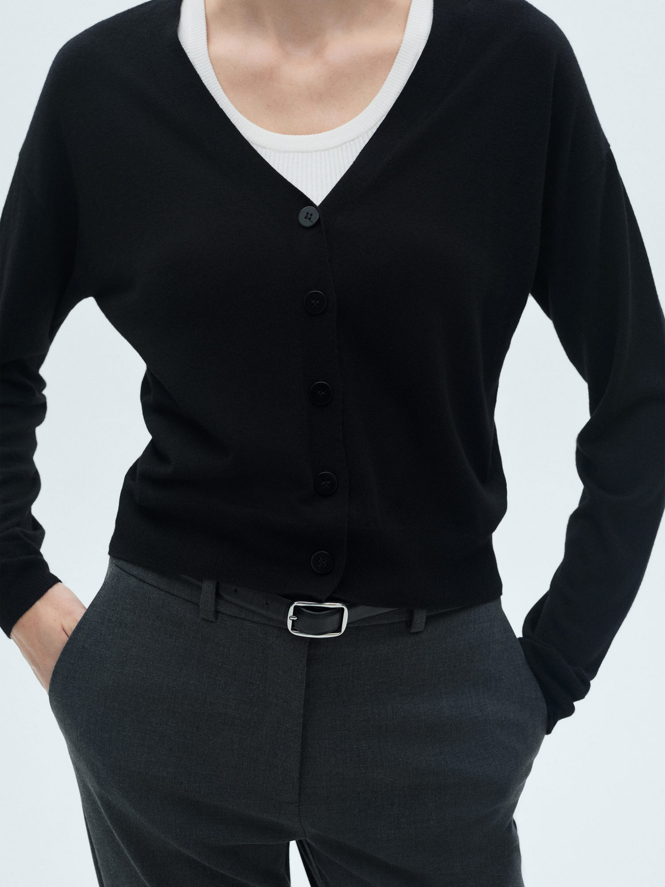 Кардиган MANGO модель 77075651_99 Фото