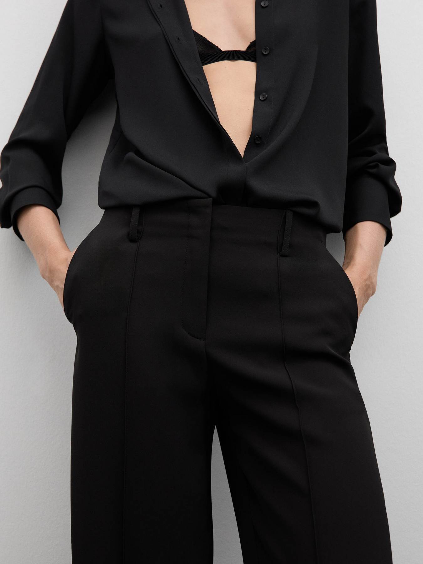 Брюки палаццо MANGO модель 77094774_99 Фото