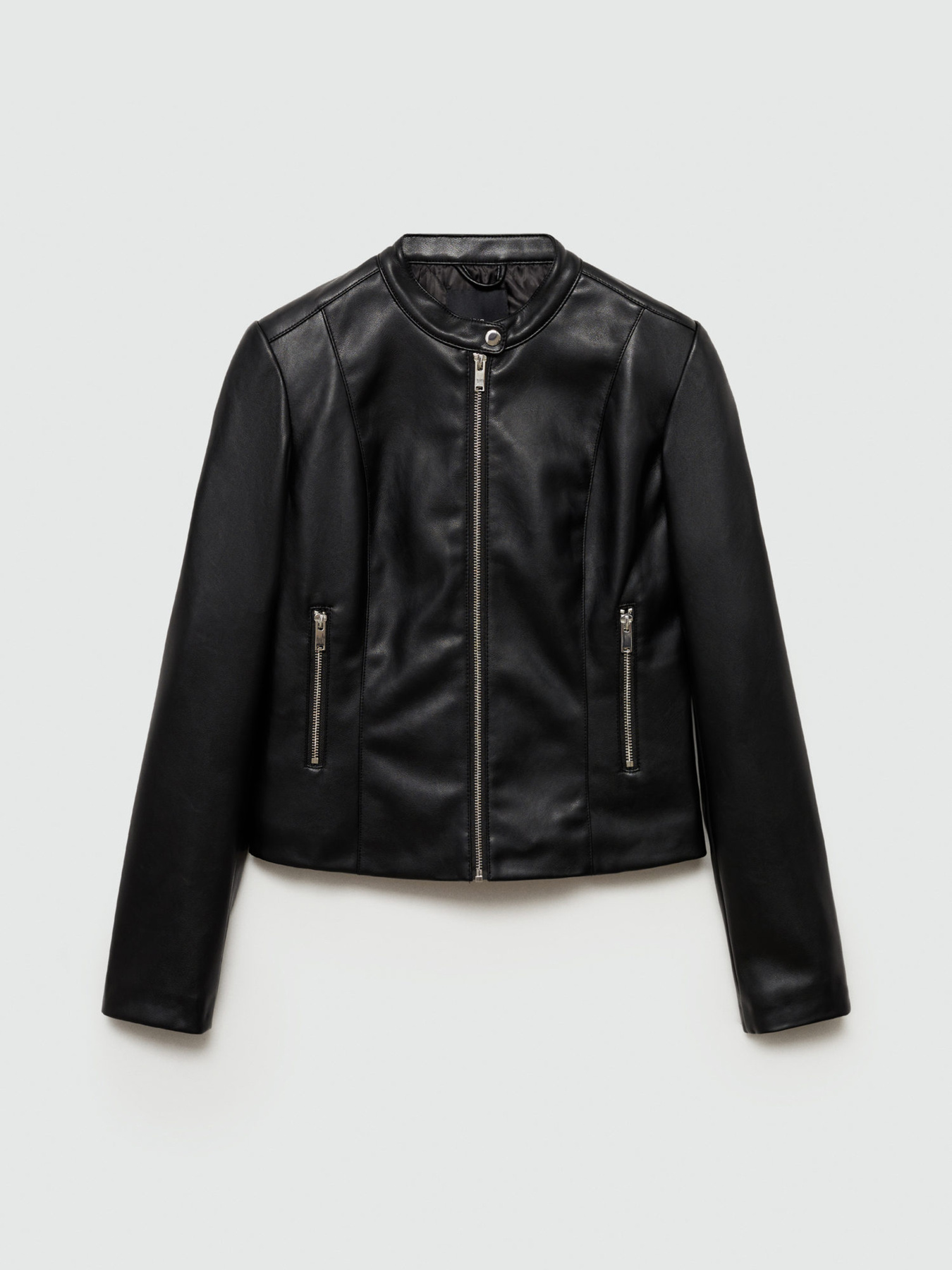 Шкіряна куртка MANGO модель 77004790_99 Фото