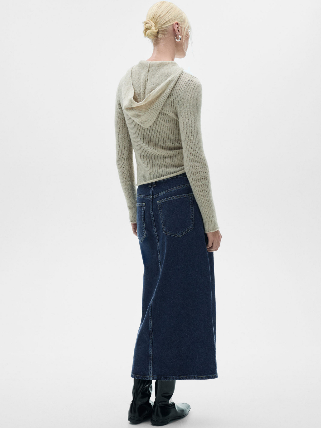 Джинсова спідниця MANGO модель 77066007_TO Фото