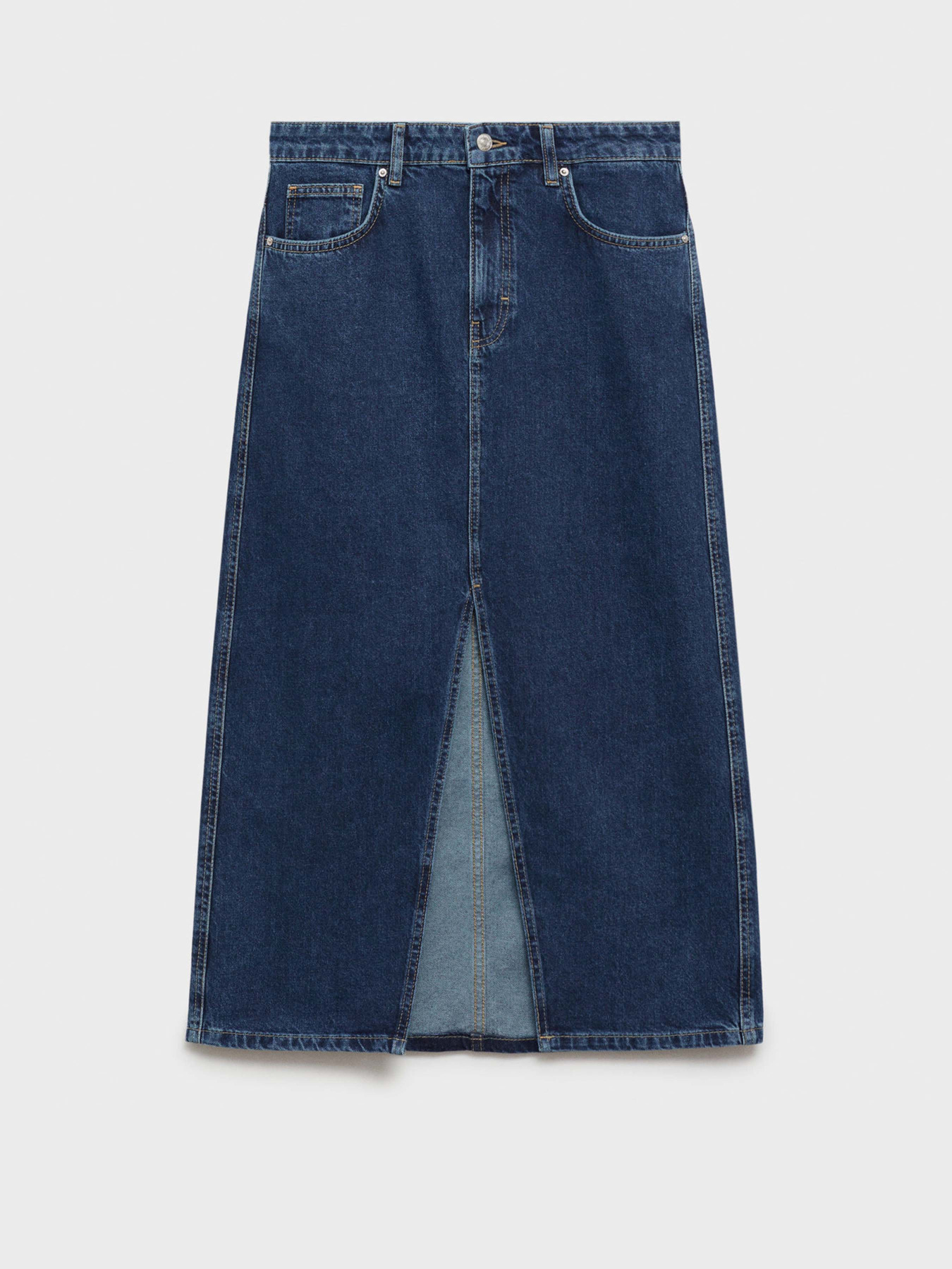 Джинсовая юбка MANGO модель 77066007_TO Фото