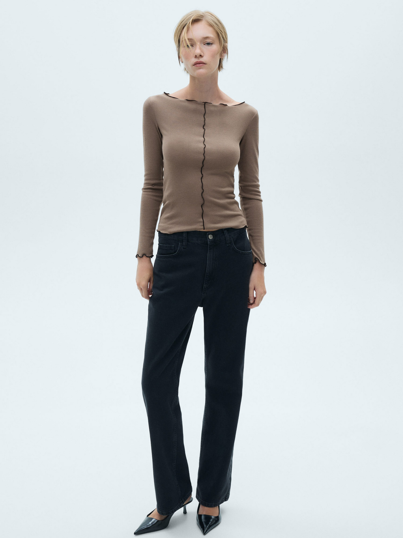 Лонгслив MANGO модель 77065647_30 Лонгслив MANGO модель 77065647_30 Фото