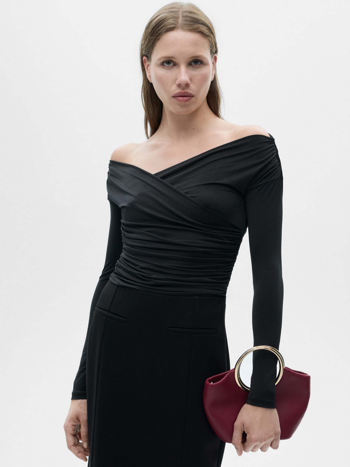 Лонгслив MANGO модель 77065672_99 Фото