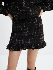 Юбка мини MANGO Dupla модель 57099219_99 Фото