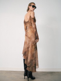 Платье миди MANGO модель 77027720_30 Фото