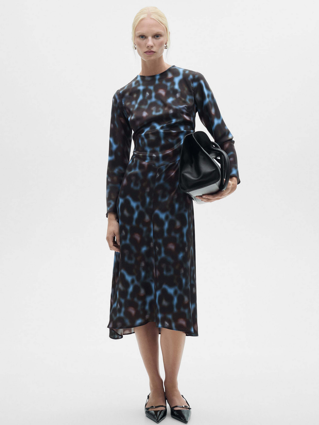 Сукня міді MANGO модель 77037719_52 Фото