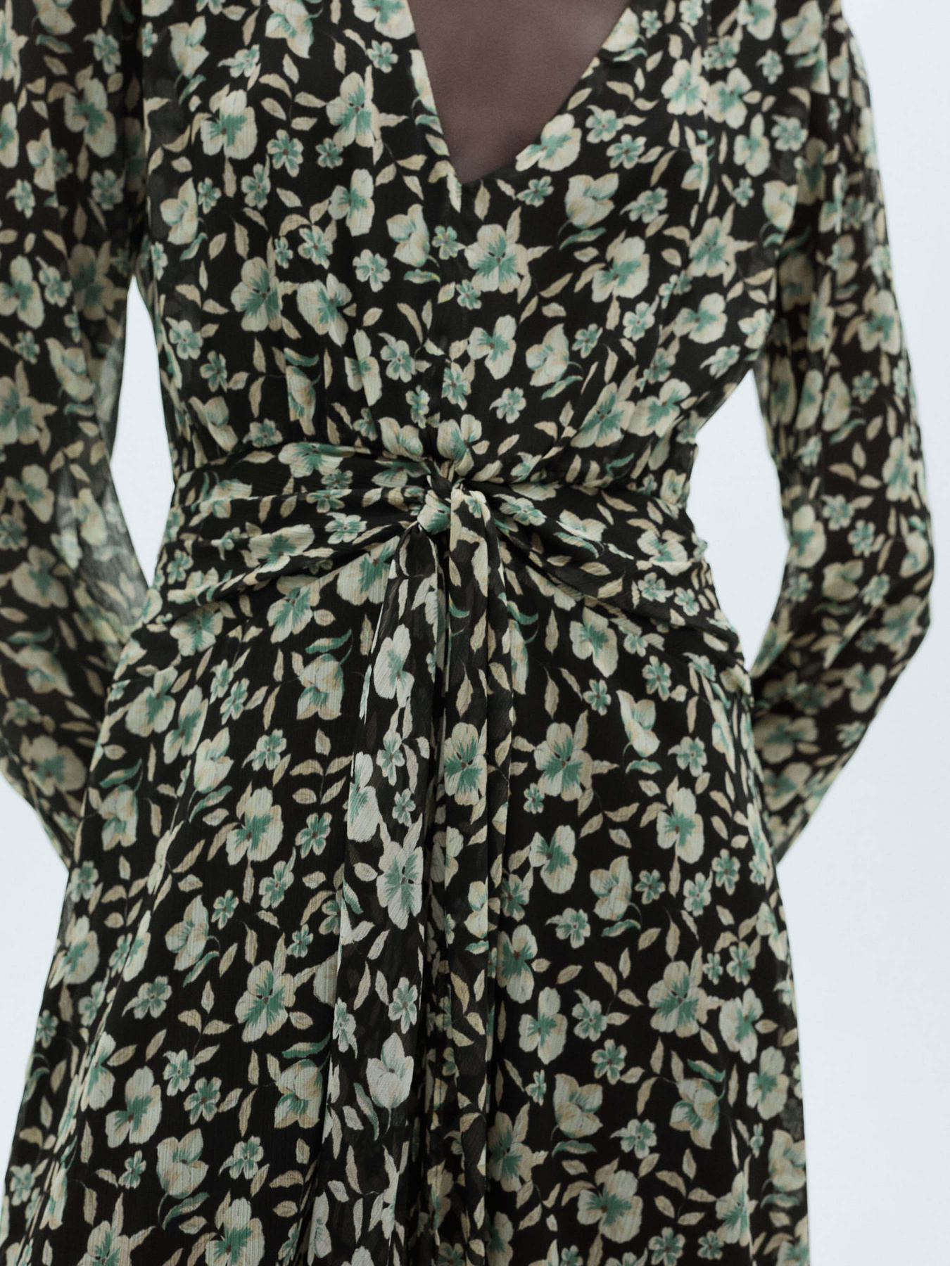 Платье миди MANGO модель 77037722_99 Фото