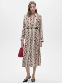 Сукня міді MANGO модель 77047686_30 Фото