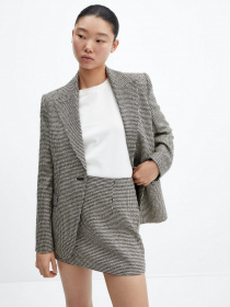 Юбка мини MANGO Eva модель 57065979_99 Фото